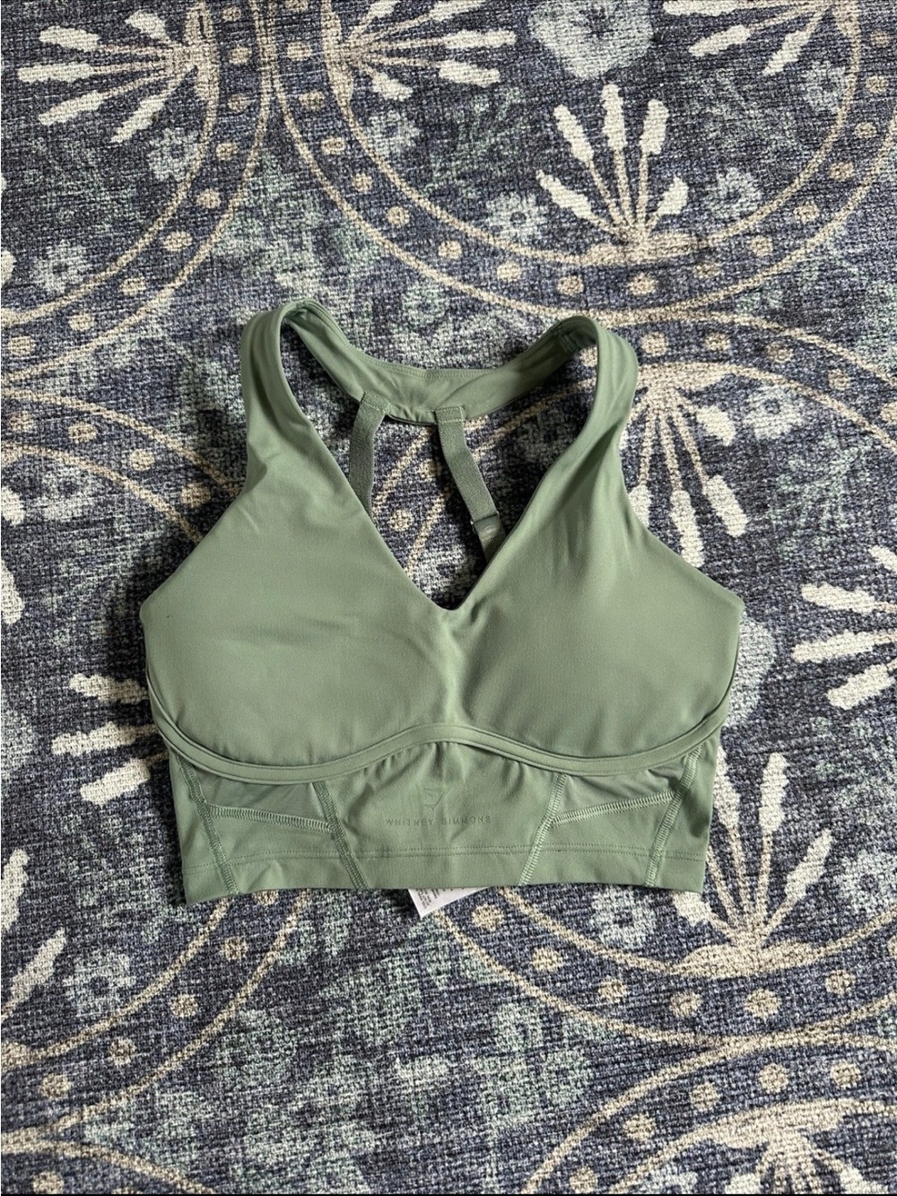 Whitney Simmons Gymshark Longline Sport bra